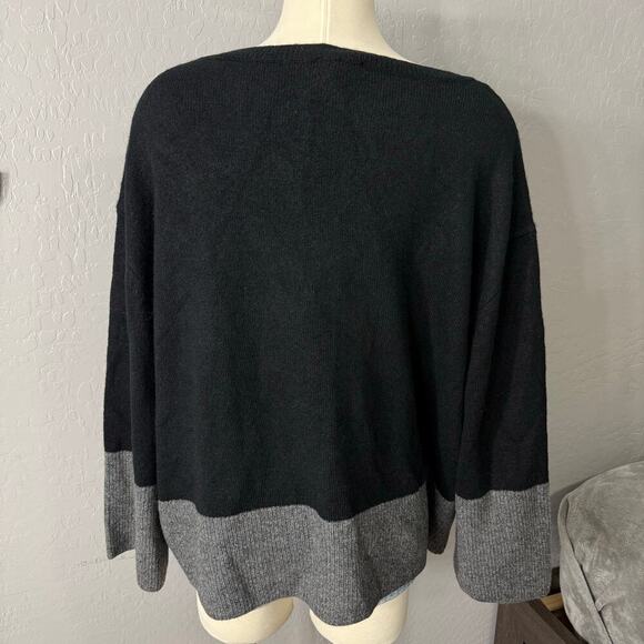 Vince Camuto Plus Size Colorblocked Crewneck Sweater 92524209 - Picture 4 of 4
